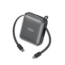NEO POWERBANK 22.5W 10000mah with 2 cables