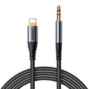 كابل صوت AUX نايلون مضفر Joyroom SY-A06 من Lightning إلى 3.5mm