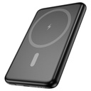 باور بانك مغناطيسي Hoco J140A Tony سعة 5000mAh بشحن سريع PD 20W