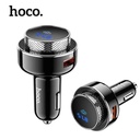 مرسل FM لاسلكي للسيارة من Hoco مع شاحن USB ثنائي 3A