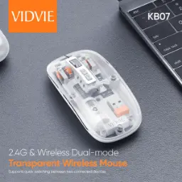 Vidvie Transparent Wireless Mouse KB07
